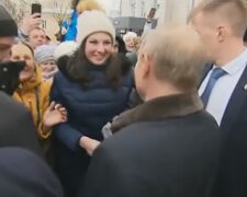 Заміж за Путіна, скрін з відео