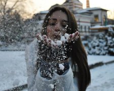 Первый снег пришел в Украину