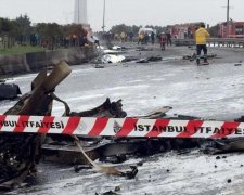 Названі імена загиблих під час падіння гелікоптера у Стамбулі