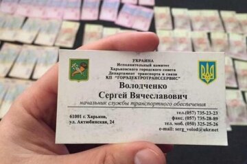 Харківського чиновника спіймали на хабарі у 250 тисяч гривень (фото)