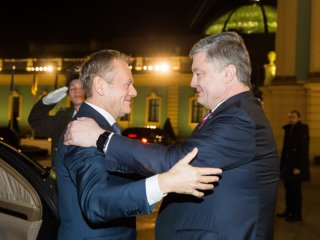 Встреча Порошенко с Президентом Европейского Совета