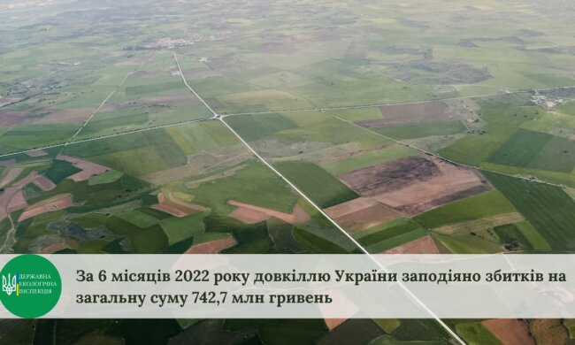 державі заподіяно збитків внаслідок шкоди довкіллю