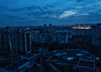 Харьков без света, скриншот: Telegram