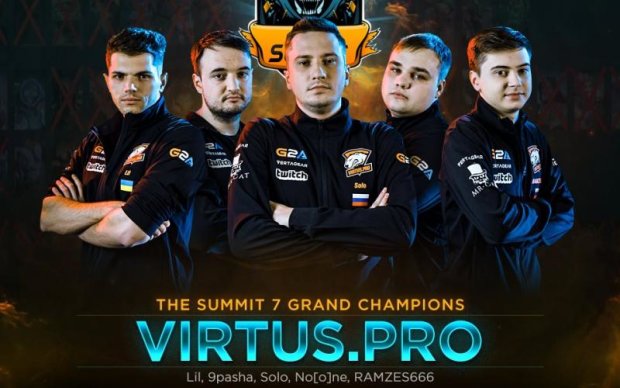 Virtus Pro - победители турнира по Dota 2 The Summit 7