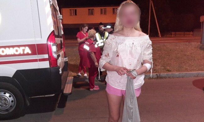 постраждала, фото: поліція Київської області