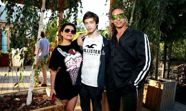 Наташа Королева і Сергій Глушко з сином, фото: kgimo.ru