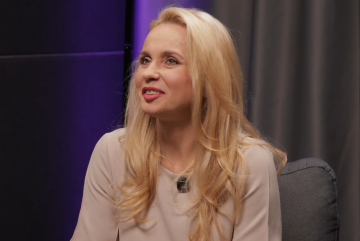 Лілія Ребрик, кадр з інтерв'ю