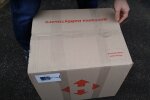 посылка Новой почты, скриншот из видео