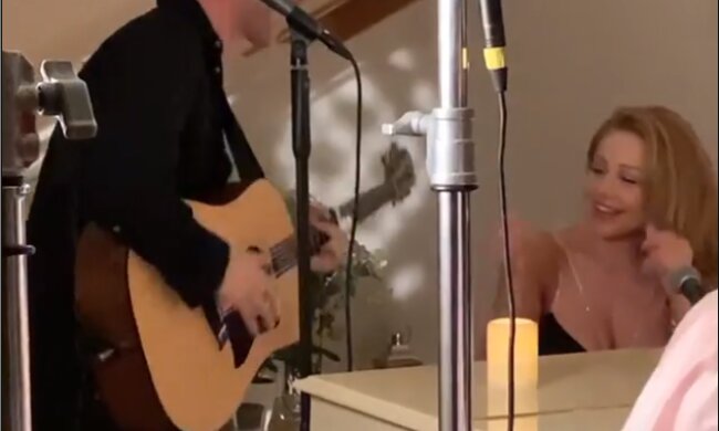 Дан Балан і Тіна Кароль, скріншот з відео