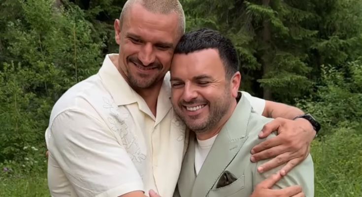 Тарас Цимбалюк і Григорій Решетнік, кадр з відео