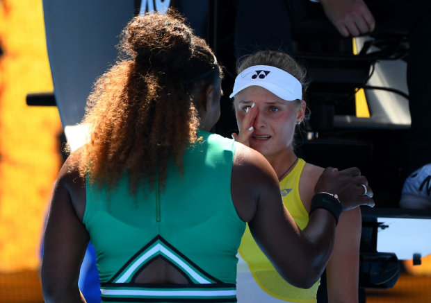 Серена Уильямс "вытерла слезы" Ястремской на Australian Open: не плачь