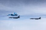 Американские бомбардировщики пролетели над Украиной, фото: Командование Воздушных Сил ВСУ