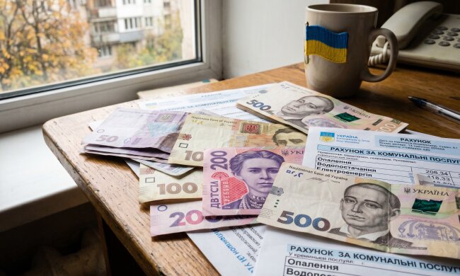 комунальні платіжки гривні борги
