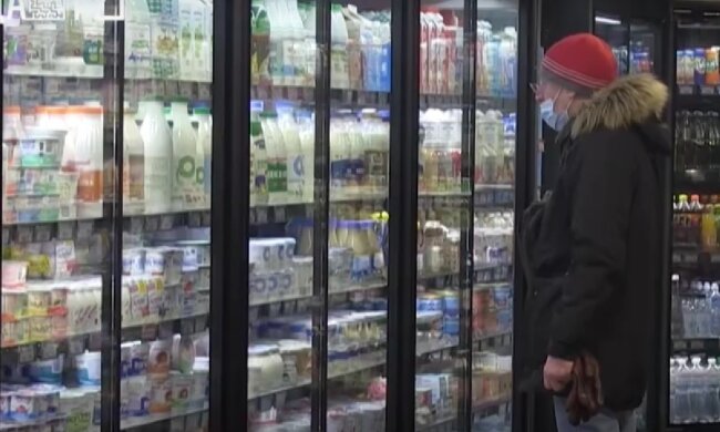 Цены на молочные продукты. Фото: скрин youtube