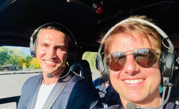 Владимир Кличко и Том Круз, фото: Instagram