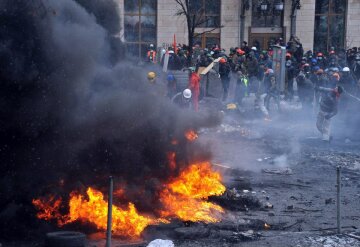 Евромайдан, протестные акции - фото Андрея Еловикова