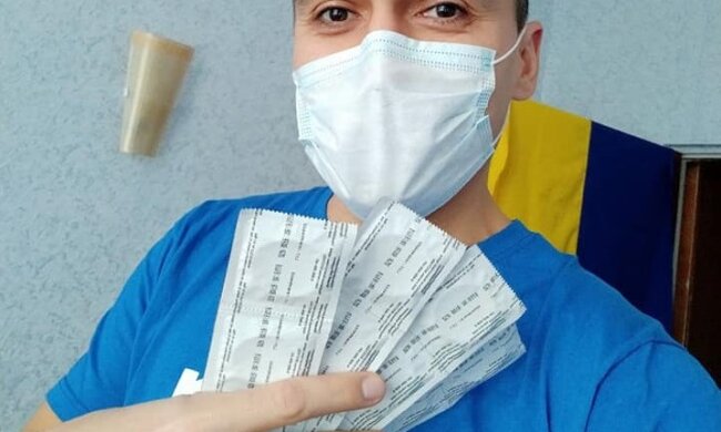 В Новых Санжарах от коронавируса будут защищать презервативами? Пациенты показали доказательства