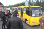 ветерани та активісти вимагали звільнення водія-хама, скрін з відео
