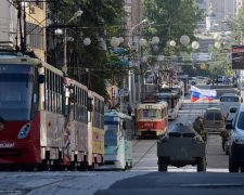 Трамвай-бандеровец: в сети затроллили общественный транспорт "ДНР"