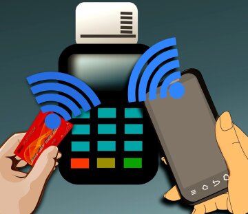 Розрахунок банківською карткою через NFC, pixabay