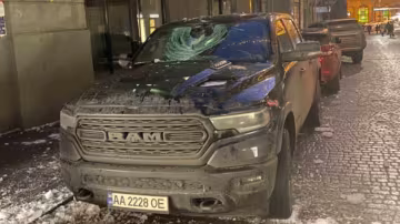 Разбитый Porsche, фото: Украина Новости