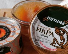 Метає на дозвіллі: російські прилавки поповнилися "Ікрою Путіна" (фото)