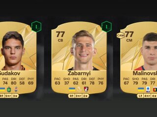 Найкращі українські футболісти у EA FC 25//EA Sports