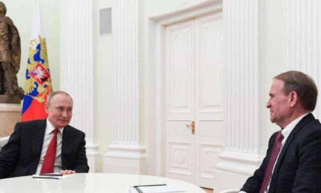 Путин и Медведчук, фото: lenta.ua