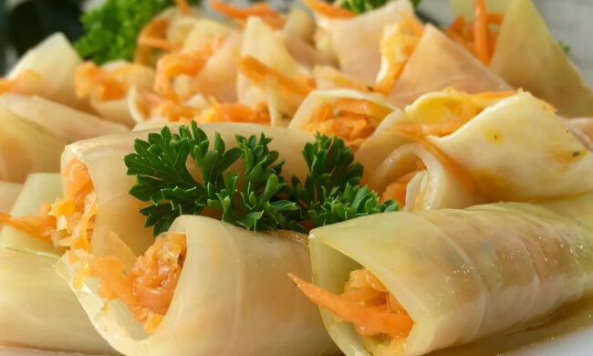 Голубцы по-корейски, скриншот: YouTube