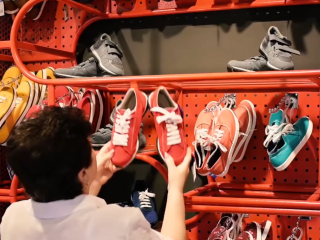 Покупка обуви. Фото: скрин youtube