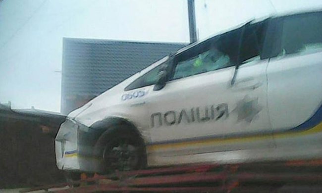 У Львові автівка патрульної поліції вп'яте потрапила у ДТП (фото)