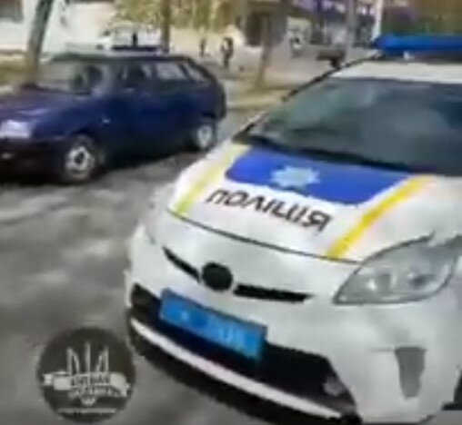 ДТП у Харкові, скріншот з відео