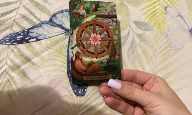 Карта "Колесо Фортуны", фото: Знай.ua