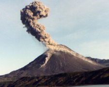 В Японии началось извержение вулкана Сакурадзима