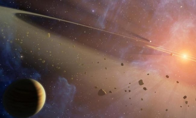 Hubble зафиксировал смерть огромной кометы