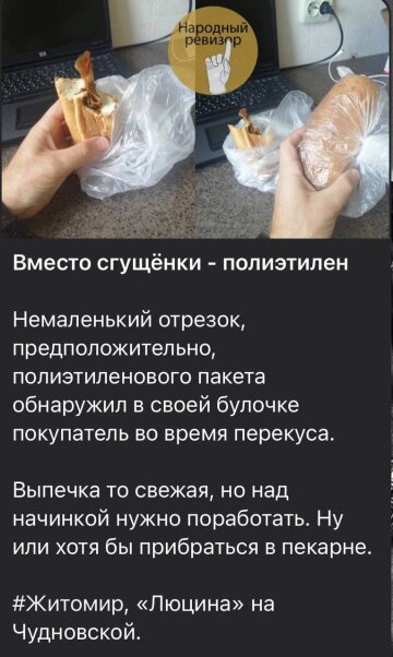 Пост "Народный ревизор" в Telegram / скриншот