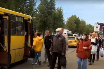 маршрутка, скріншот з відео