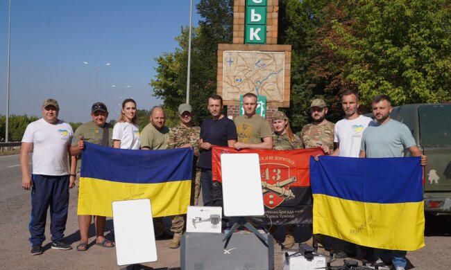 Обладнання для стабпунктів і мавіки для військових: БФ молодіжної ініціативи «Надія» працює на Донбасі