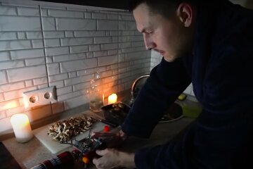 Відключення світла. Фото: скрін youtube