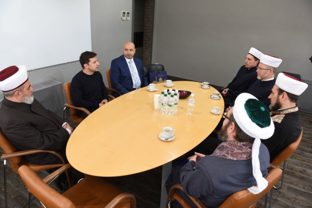 Зеленский встретился с муфтиями мусульман Украины