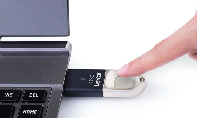 JumpDrive Fingerprint F35: найзахищеніша флешка в світі