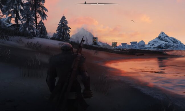 Skyrim после 3 тысяч модов, скриншот: YouTube