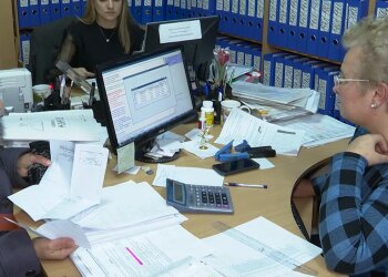 Оплата коммуналки, скриншот с видео