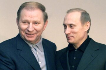 Леонид Кучма и владимир путин, скриншот: YouTube