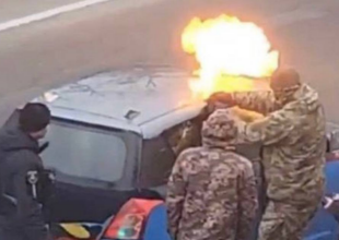 ТЦК, военкомы, мобилизация \ кадр из видео событий в Вышгородском районе