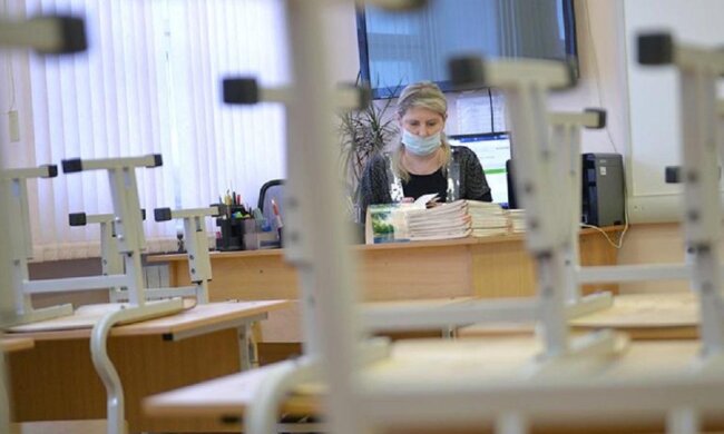 Карантин в школі, фото: odessamedia.net