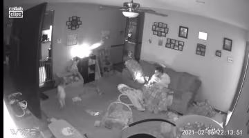 Аномальное явление в США, фото: скриншот из видео