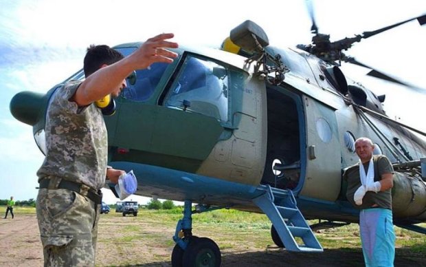 Штаб показав, як рятують поранених українських героїв