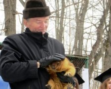 Сурок Тимка II предсказал раннюю весну (видео)