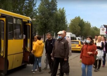 маршрутка, скріншот з відео